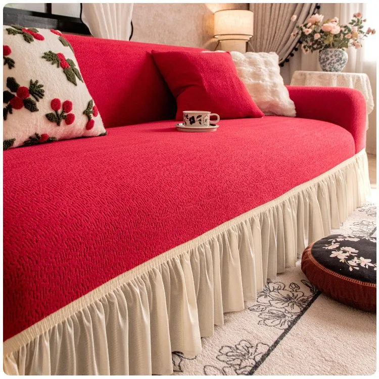 

Винтажный эластичный чехол для дивана – утолщенный чехол для дивана с защитой от царапин кошек, осень-зима