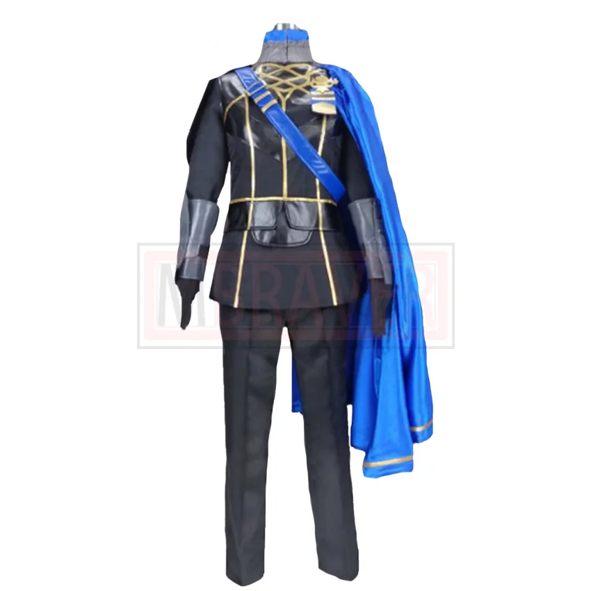 Traje de fiesta de Halloween con emblema de fuego, traje de Cosplay, disfraz hecho a medida, cualquier tamaño, Dimitri, Alexandre