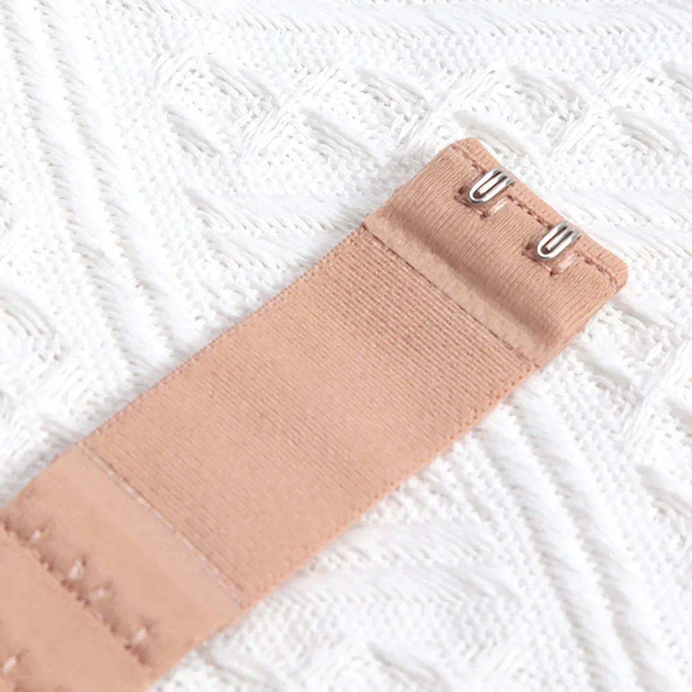 Lot de 3 rallonges de soutien-gorge à 2 crochets et 3 rangées, confortables et élastiques, avec boucles arrière ajustables pour femmes