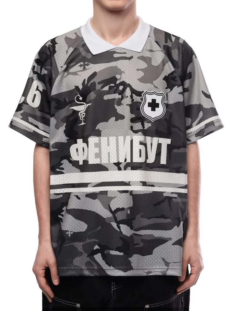 Women's camouflage summer daily casual street style T-shirt outdoor sports short sleeved top versatile breathable polo collar