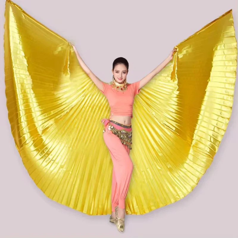 Belly Dance Wings Indian Dance Dance Wings Performance Costumes Dance Wings Adult 360 Degree Belly Dance Golden Silver Wings