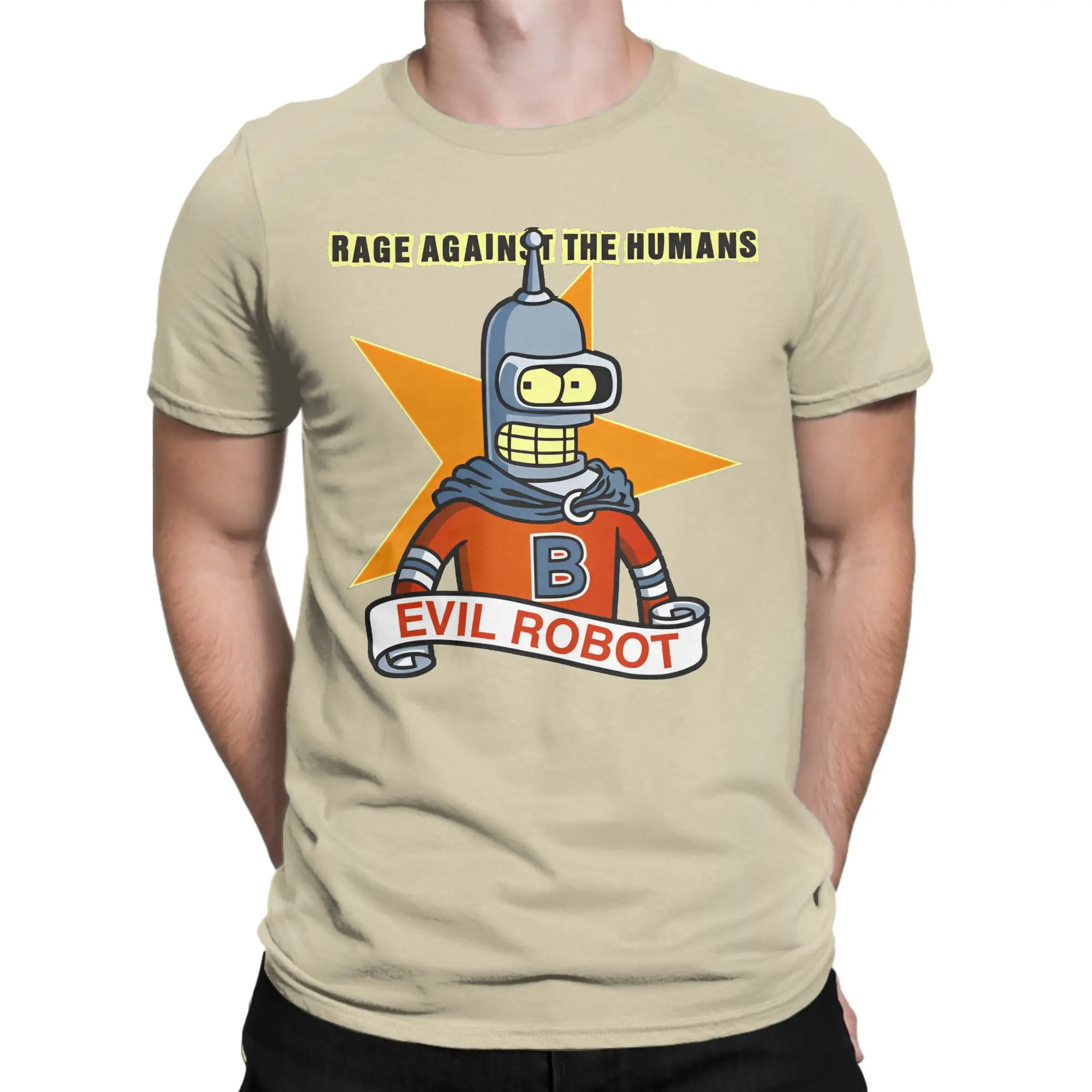 B-Bender F-Futuramas تي شيرت الشاطئ ميمي تي شيرتات قطن للرجل Harajuku فضفاض التي شيرت قصيرة الأكمام Y2K الملابس الأساسية