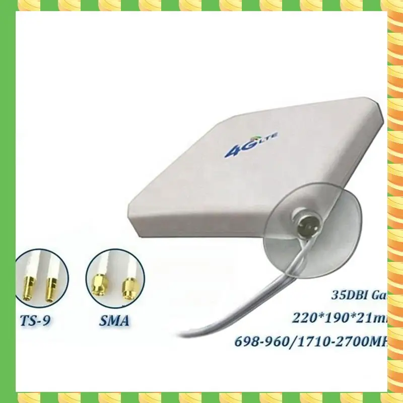 AB53 Hi-Gain 3G 4G LTE Outdoor 35Dbi Directional Wide Band MIMO Wifi Antenna 2 Meters RG174 Cable Antenna For Router