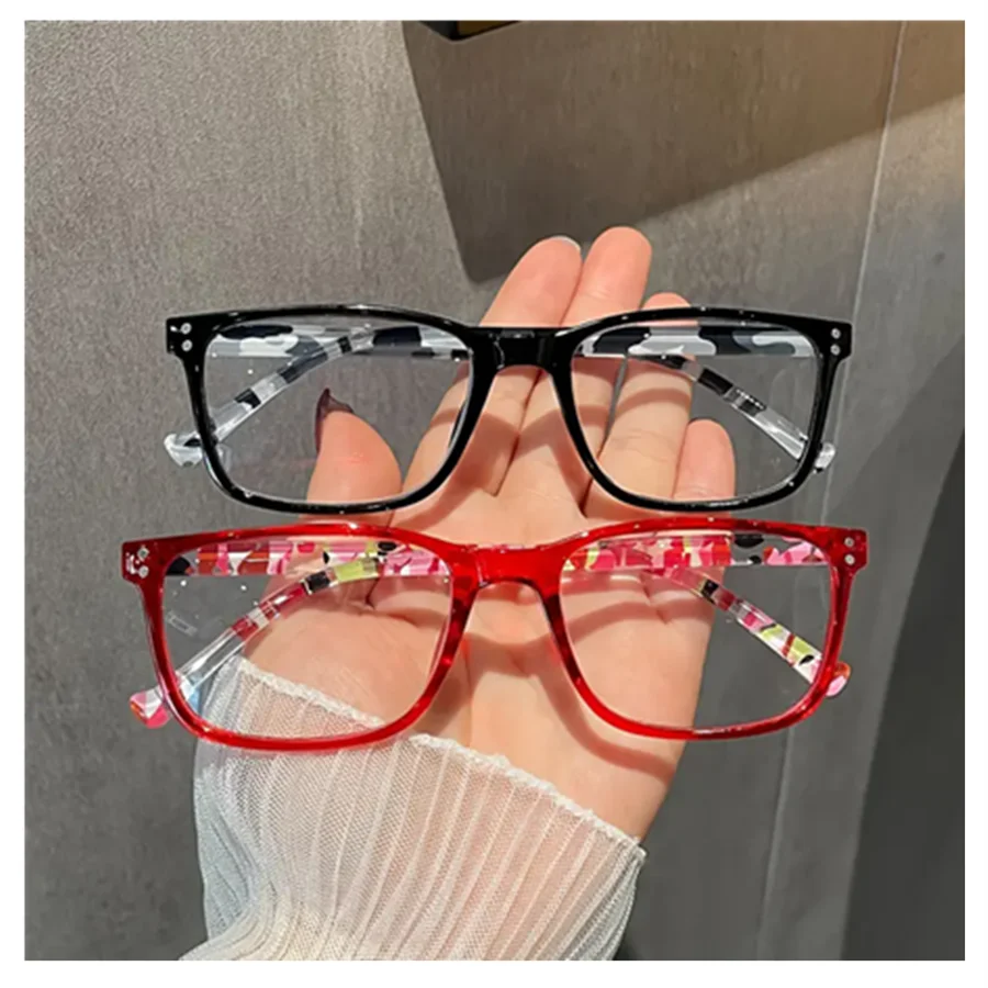 2PCS Lesebrille Leichte Anti Augen Überanstrengung Mode Computer Presbyopie Brille Für Frauen Männer – Detail 1