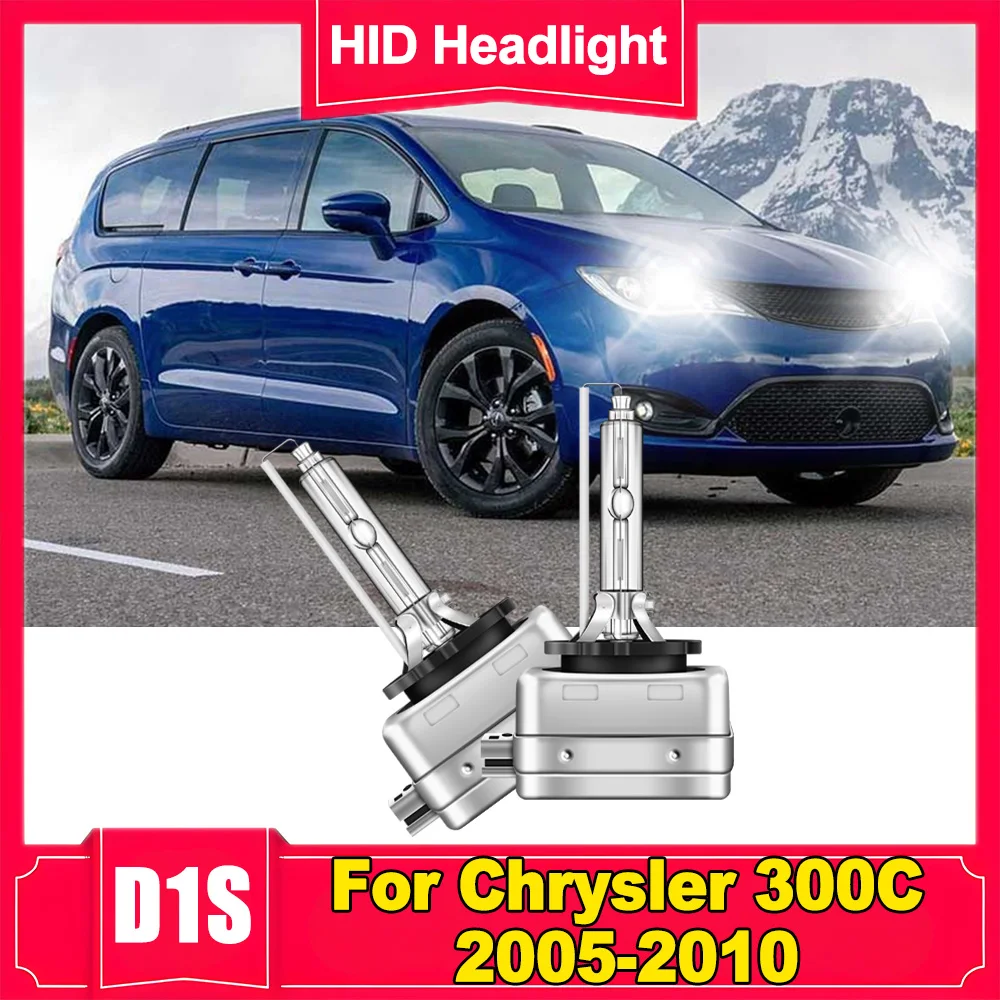 

2 шт. D1S ксеноновые фары 6000K супер яркие оригинальные HID фары ближнего света для Chrysler 300C 2005-2009 2010 Plug and Play