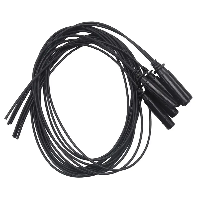 6 Stück 4G0971782 Glühkerzen-Verkabelungsstecker für VW GOLF Phaeton A1 A4 Skoda Seat 07Z971782 4G0-971-782-A28K