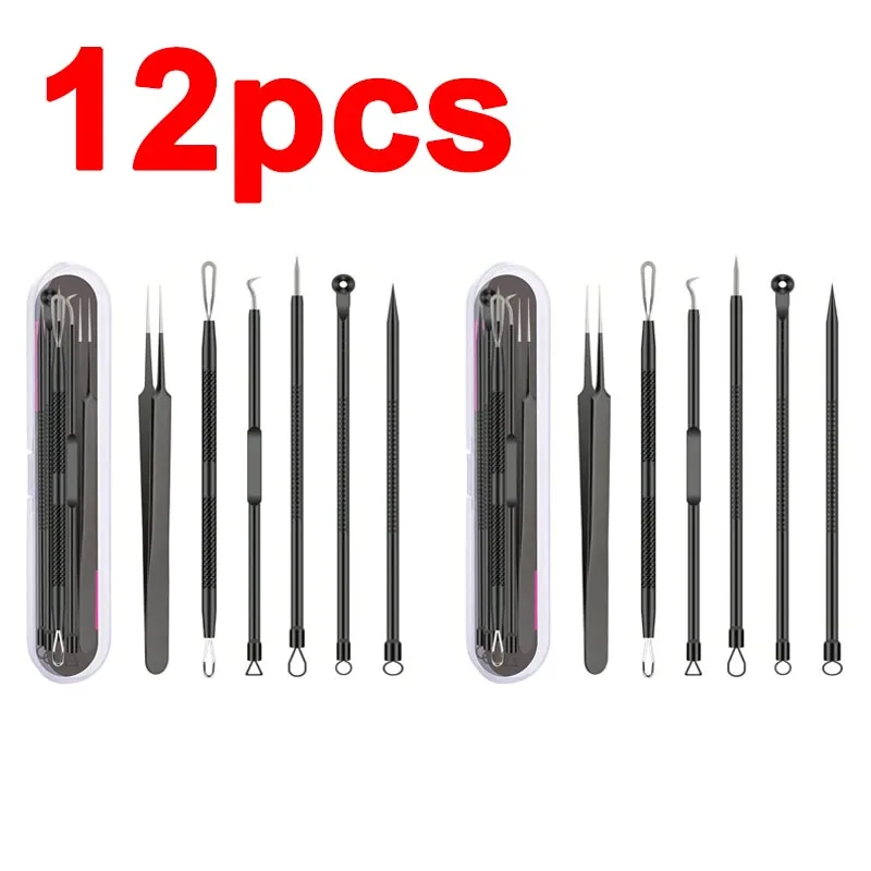 6PCS Pimple Removal Tool Kit for Face Cleaning