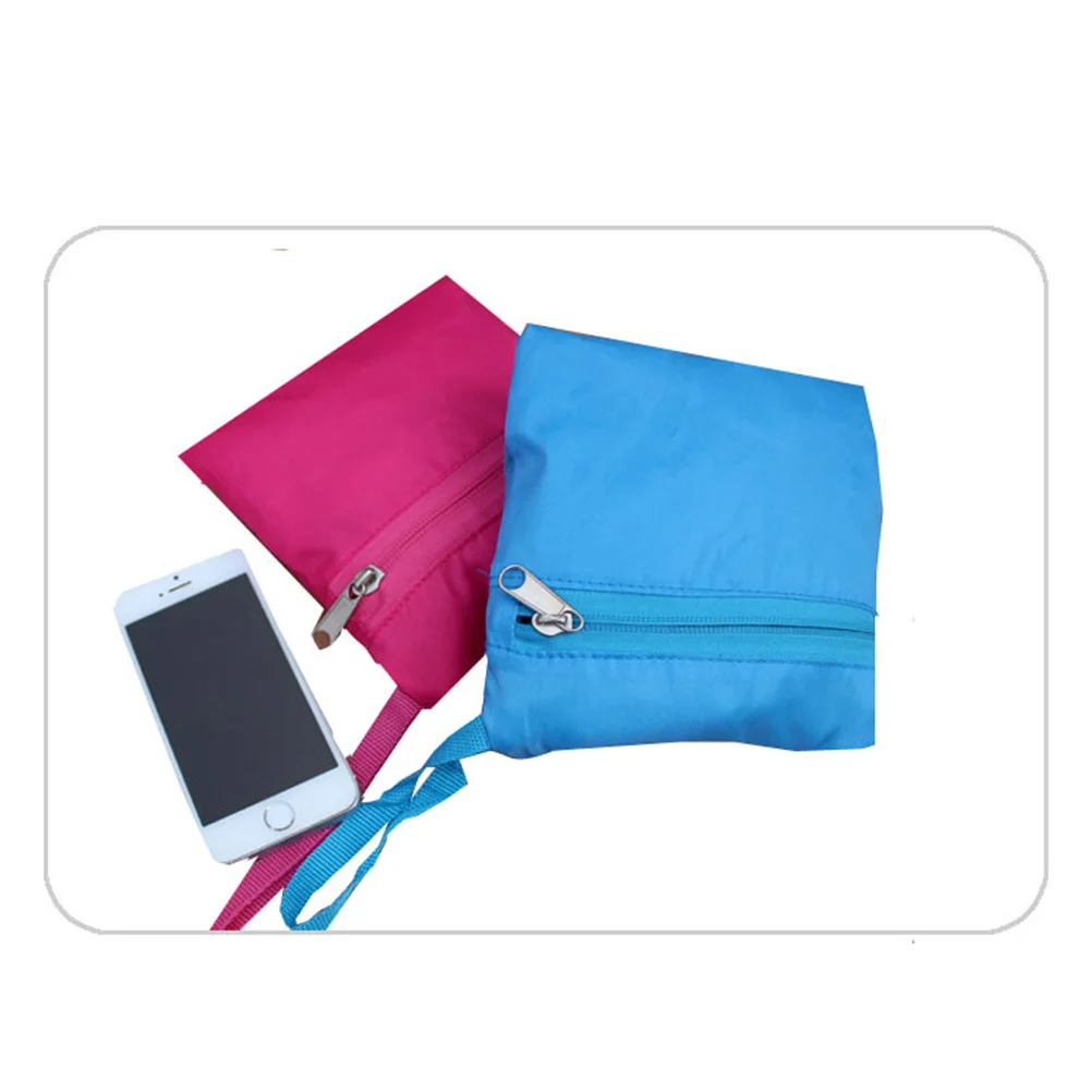 Zaino per bambini Borsa da spiaggia in rete Borsa di stoccaggio pieghevole Giocattoli di sabbia Borsa a conchiglia Borsa per attrezzi da dragaggio per adolescenti Bambini (Blu)