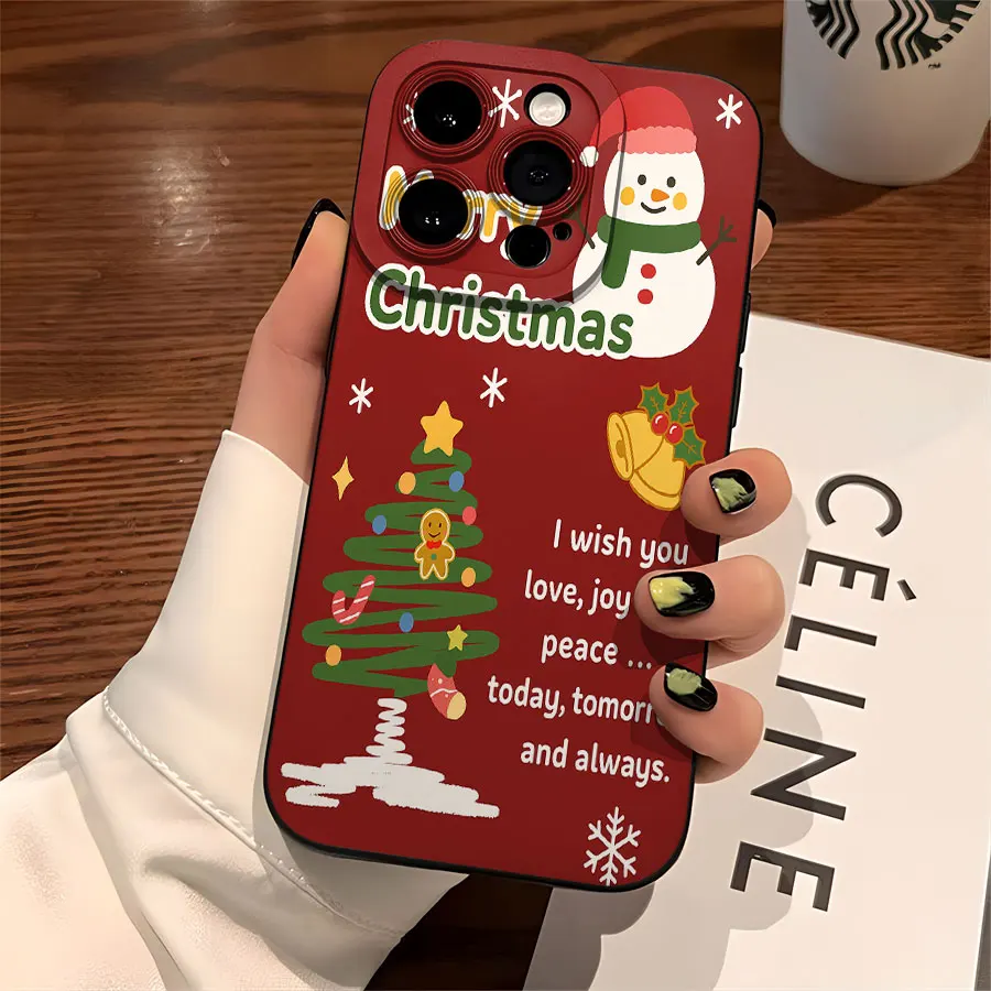 엔젤 아이 매트 TPU 소프트 폰 케이스, 아이폰 17부터 11 프로 맥스까지 360도 보호 기능 호환