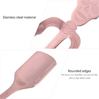 Skull Dessert Spoon Stainless Steel Coffee Teaspoon Gilded Stirring Golden Spoons