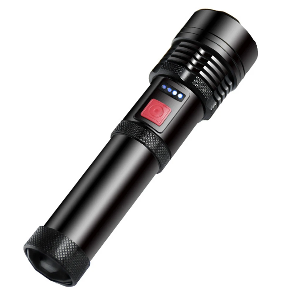 

Multifunctional Flashlight 1000LM LED Outdoor Camping Lighting Device Rechargeable USB Torch