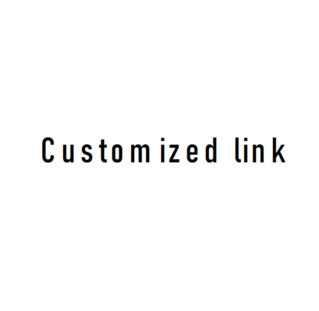 Customized links for customers