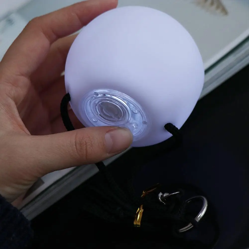 الملونة LED POI الكرة الإبداع مقاوم للماء مضيئة الرقص الشرقي رمي الكرة لمط المحمولة الغزل كرات الطرف