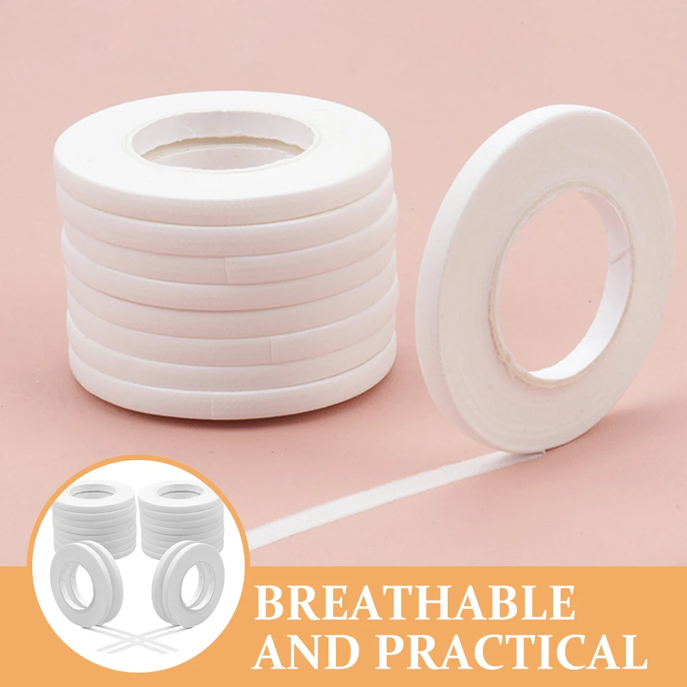

30 Rolls Non Woven Adhesive Extension Non Woven Fabric Lash Tape Salon Makeup Tapes for Tape For Makeup Lash Extensions