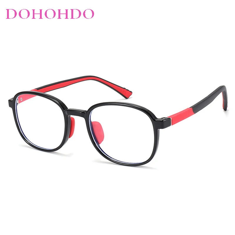 Children Blue Light Glasses Without Graduation Kids Boy Girls Clear Computer Spectacles Zero Prescription Medical Glasses Frames