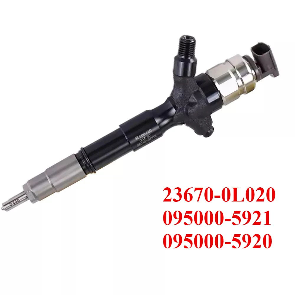 

New Diesel Injector Assy For Toyota Hilux 1KD-FTV Hiace 2KD-FTV Euro4 095000-5921 095000-5920 23670-0L020