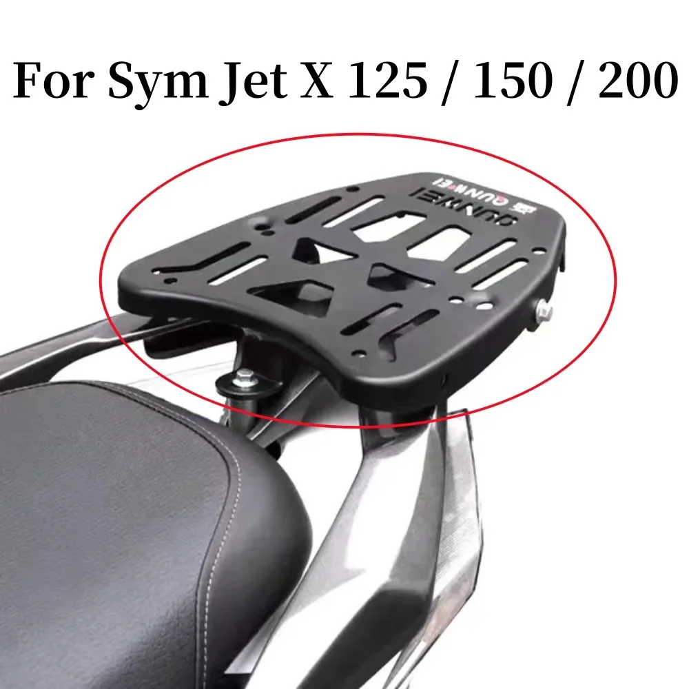 For Sym Jet X 125 / 150 / 200 Motorcycle Rear Luggage Rack Cargo Holder Shelf Moto Bracket Luggage Holder