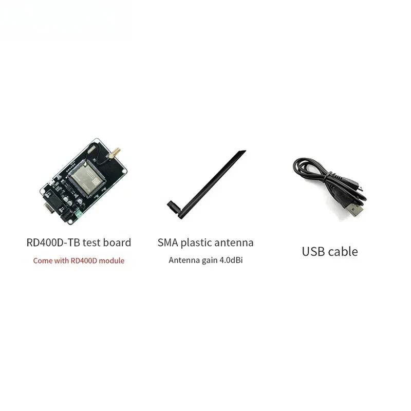 RD400D-TB 30dBm 5.6KM Easy To Develop with USB Interface Data Transmission Radio Module Test Board Kit 410-470MHz RS232 view 3