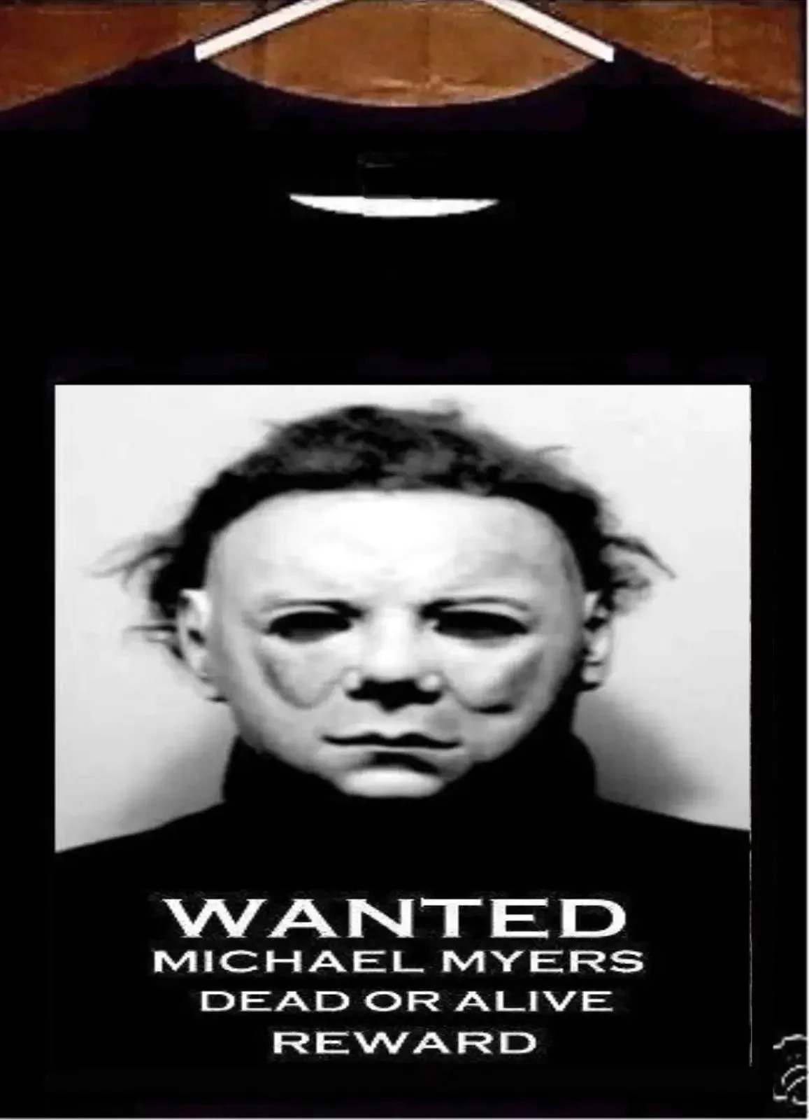 T-shirt Michael Myers pour hommes, nouvelle collection, Halloween Dead Or Alive, 100% coton, T-shirts flambant neufs