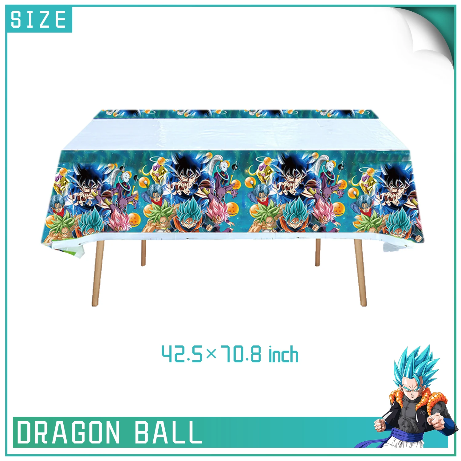 Dragon Ball  Party Decorations Kids Birthday Supplies Tableware Paper Cup Plate Tablecloth Baby Shower Son Goku Foil Balloons