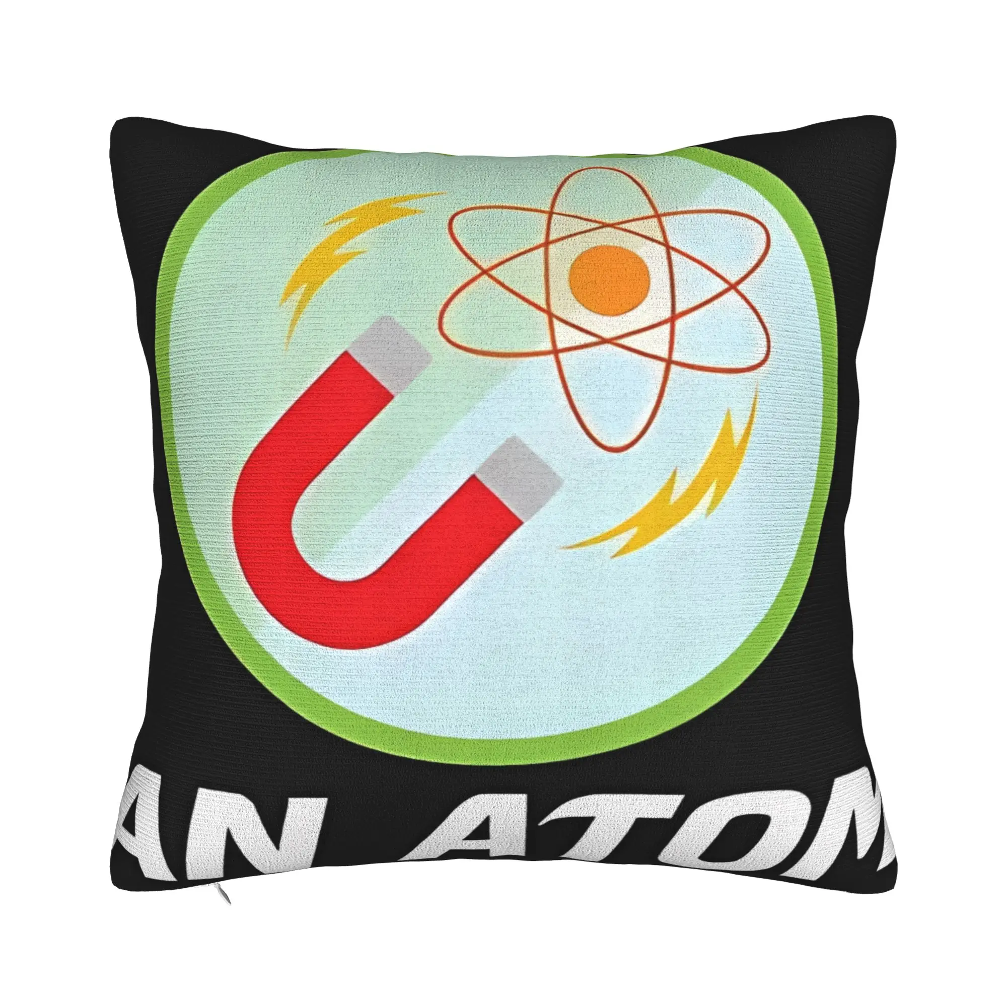 NEVER TRUST AN ATOM THEY MAKE UP EVERYTHING 1 Winter Holiday Farmhouse Home Deco Never Trust An Atom Pillow Cover Zipper Closure