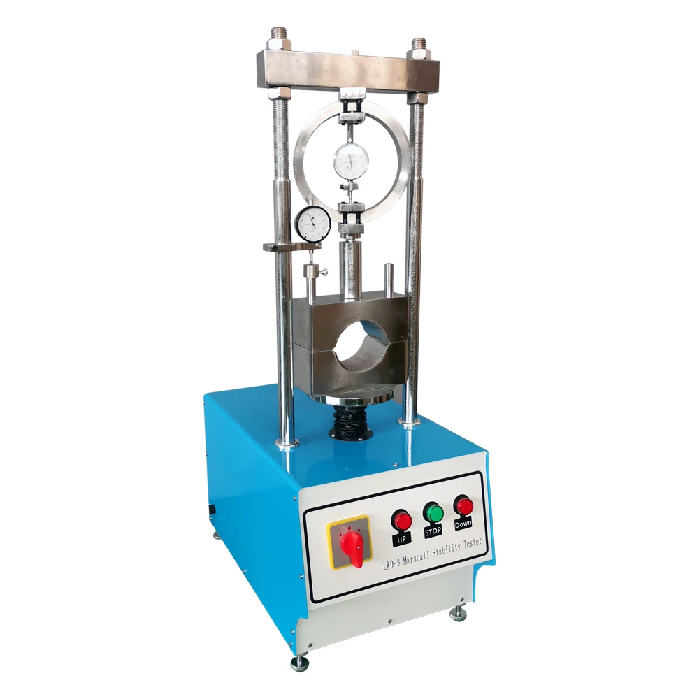 for D1559 Electronic Digital Bitumen Marshall Stability Tester Apparatus Hydraulic Power 1-Year Warranty