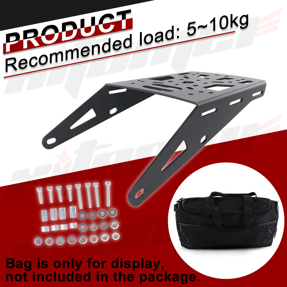 Fit Für Yamaha XT 250 2008-2021 2022 2023 2024 XT 250 Rack Träger Montieren Rückenlehne Regal Halter Motorrad gepäck Halter Halterung