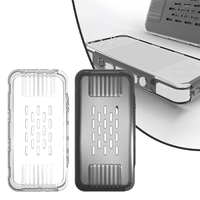 -ABDH Protective Cover For ANBERNIC RG35XX H Open Source Handheld Game Console Protective Shell Transparent