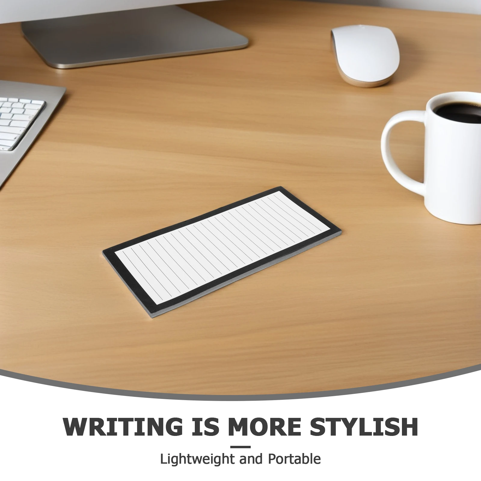 8pcs Retro Magnetic Notepad For Fridge 50 Sheets Lined Memo Pad Full Magnet Backing Grocery List Notepad Reusable Planner