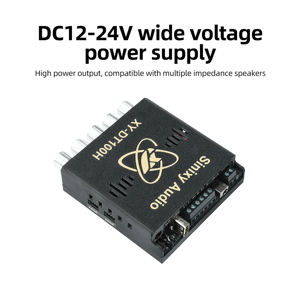 XY-DT100H 2.1-Kanal Bluetooth Digital-Verstärkerplatine Audio-Modul TWS Bass-Boost 50W+100W DC12-24V Stromversorgung für Heimaudio – Detail 7