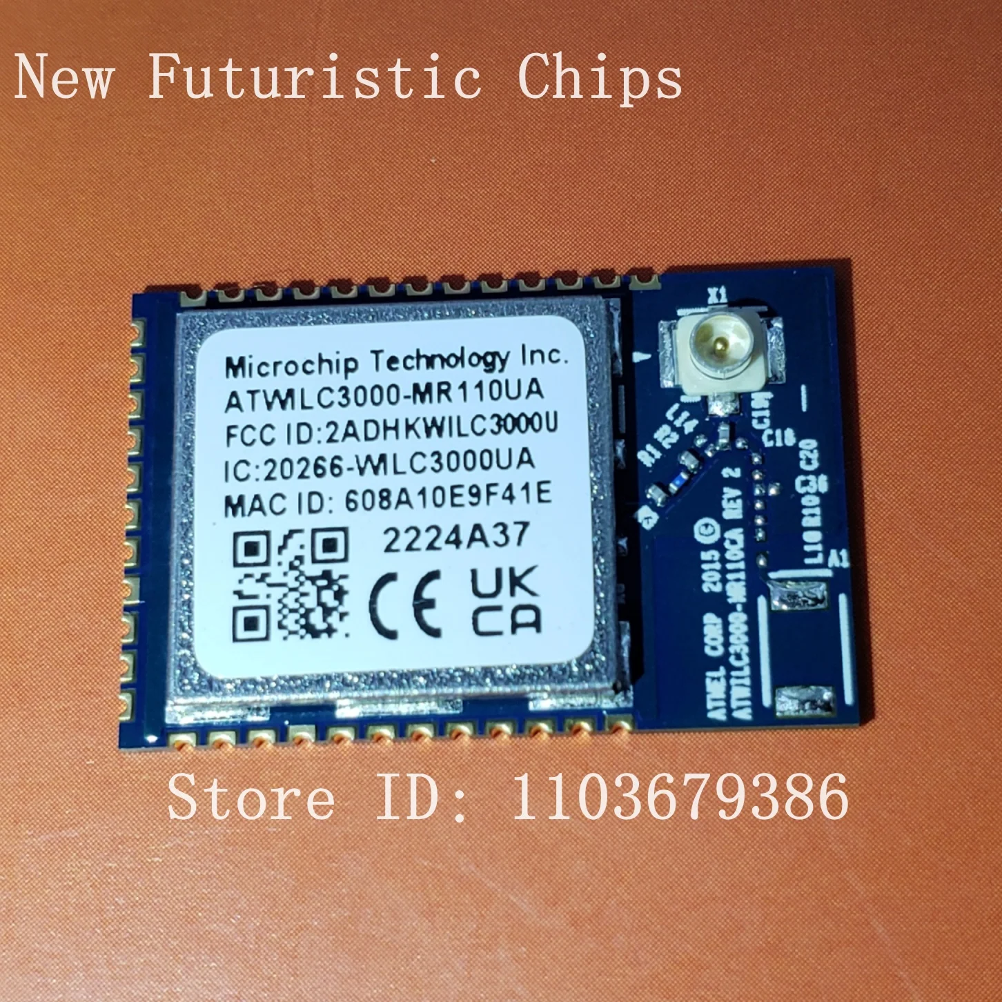 1-10 قطعة ATWILC3000-MR110UA ATWILC3000 MODULE36 جديد الأصلي وحدة LAN اللاسلكية