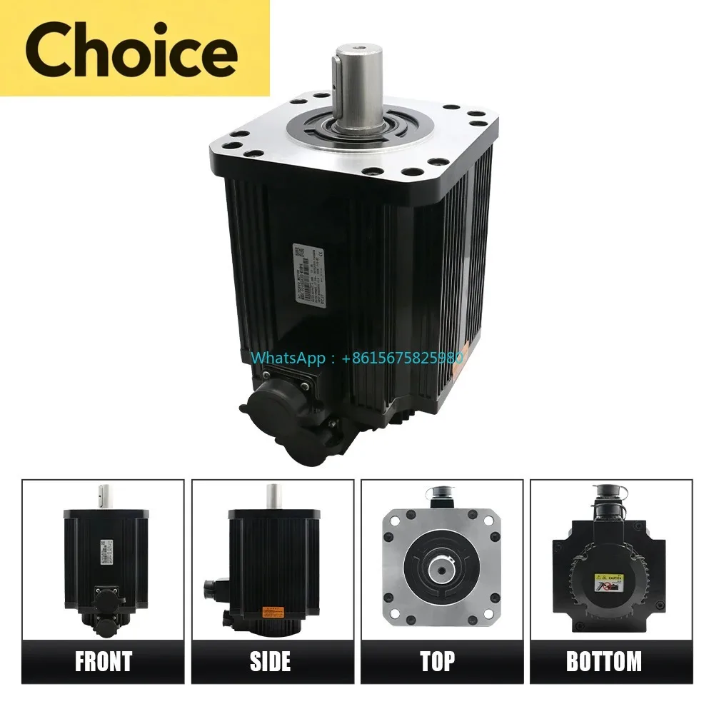 7.5KW 380V Servo Motor Kit 180ST-M48015, 1500RPM 48Nm 2500PPR with RS485 Modbus