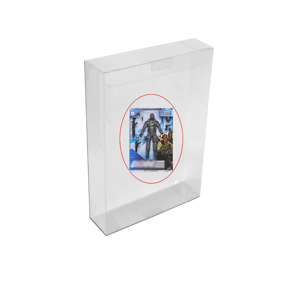 Ruitroliker 10PCS Clear Box Protector Protection Case Sleeve Display Box for GI Joe Classified Series Star Wars Action Figure