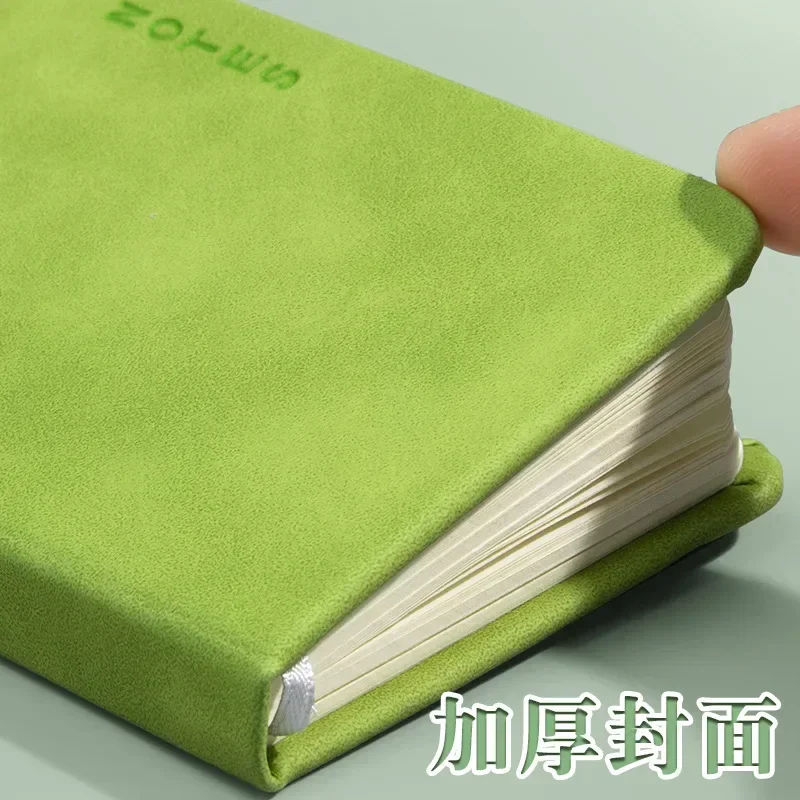 Memo Diary Planner A7 Mini Notebook Portable Agenda Organizer Taking Notes Pocket Notepad Word Book Thickening Stationery