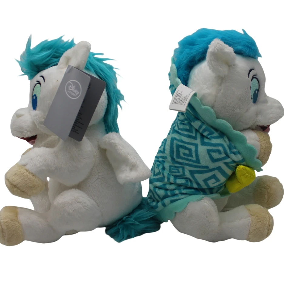1 pezzo 25 cm Baby Hercules Pegasus peluche con coperta per la tua scelta Hercules bambole morbide giocattoli per feste di compleanno per bambini
