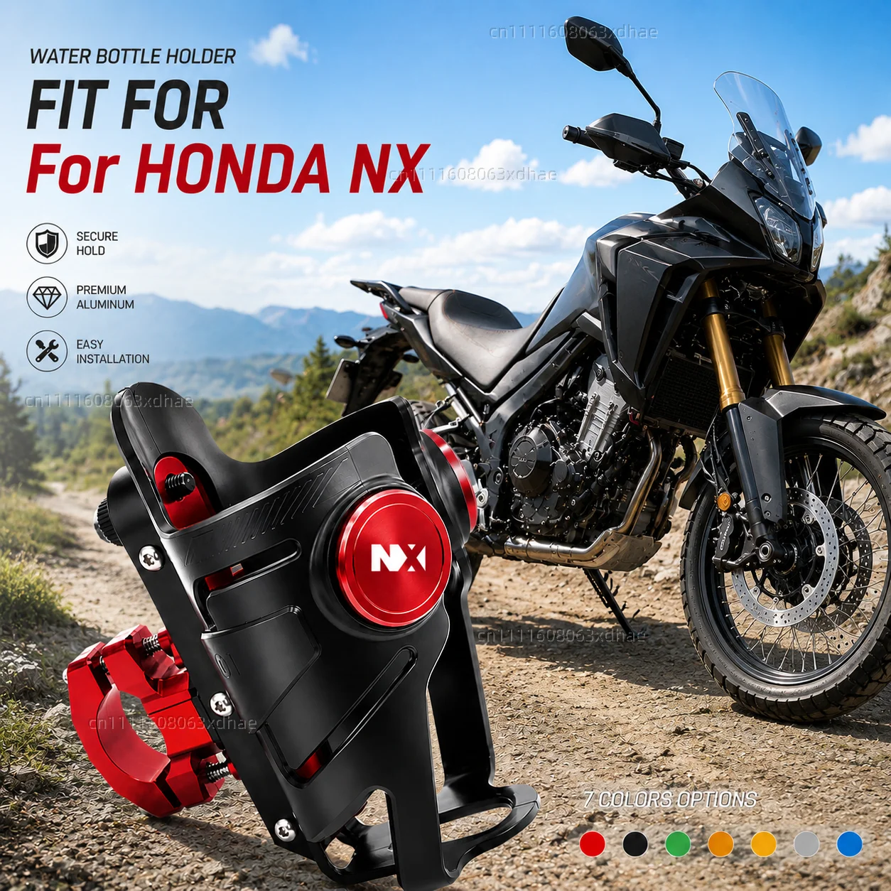 

Motorcycle Water Bottle Holder For HONDA NX400 NX500 NX 400 NX 500 Coffee Beverage Tea Cup Support Modification Accessories