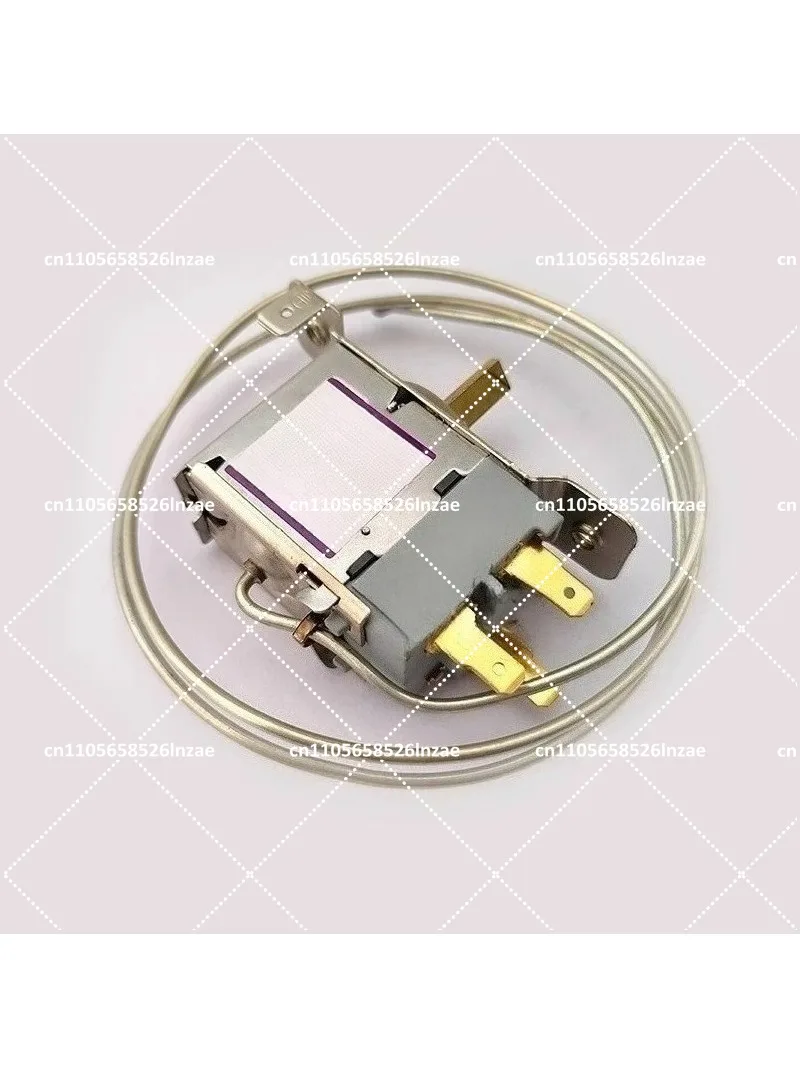 2 Pack Refrigerator Thermostat Mechanical Switch, Refrigeration Controller 3-Pin, BCD-178 Compatible