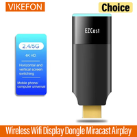 5G Wireless Wifi Display Dongle Miracast Airplay HDMI-Compatible TV Receiver Stick Adapter for IOS Android Phone PC TV MacOS
