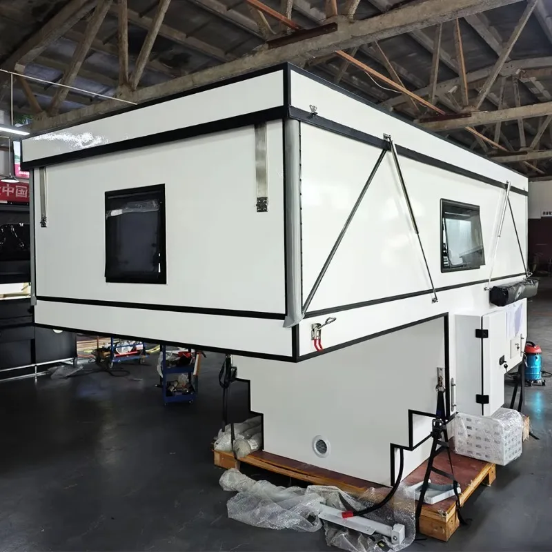Expandable Hard Shell Transformer Pickup Camper Box Pop Up Rooftop Custom Topper for Overland Travel Camping Use Customize view 2