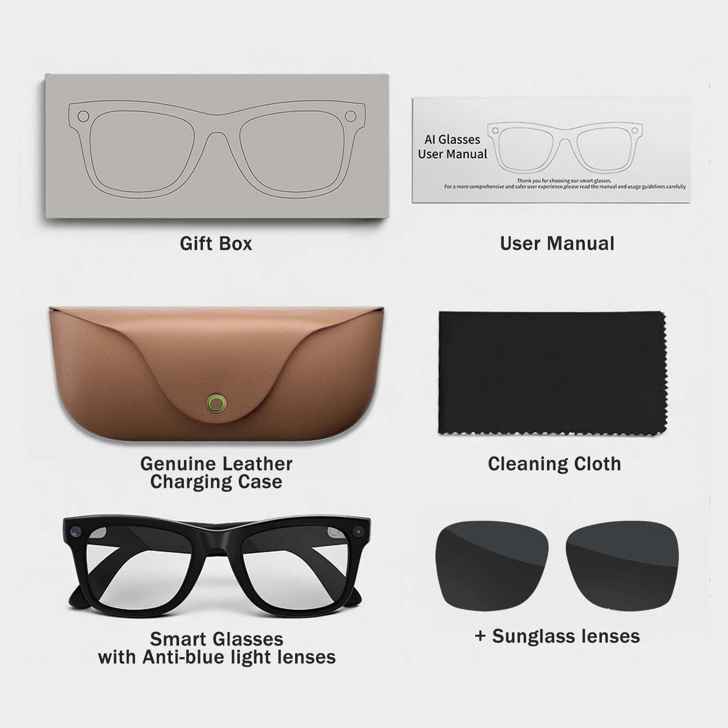 New MT5 Ultra Smart Glasees with Charging Case Photo Video 8MP Camera Bluetooth Voice Calls Sunglasses Headphone Glasses Man