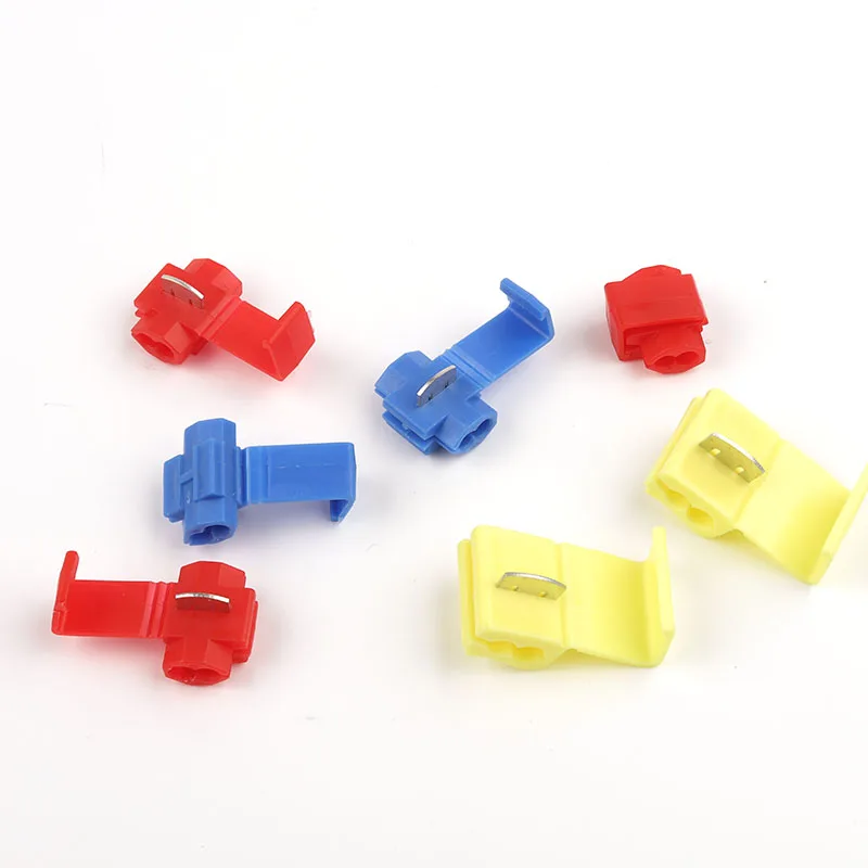 

25/50PCS Scotch Lock Wire Connector Without Breaking Cable Insulated Line Quick Splice Electrical Car Electrical Terminals Block