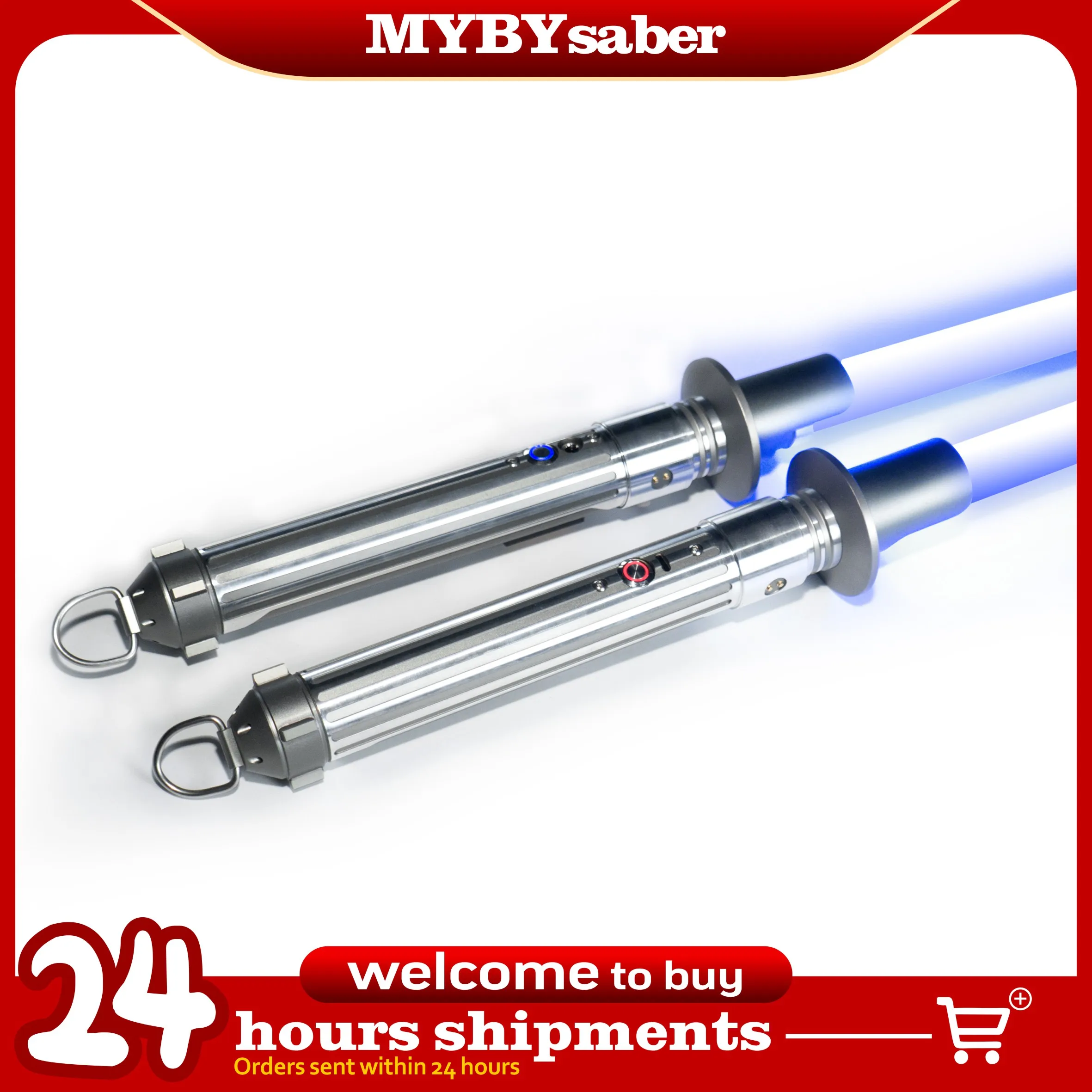 

X-Sabers Kanan Jarrus 28+ sets of fonts Force Heavy Dueling Light Saber Infinite Color Changing with Sensitive Smooth Swing