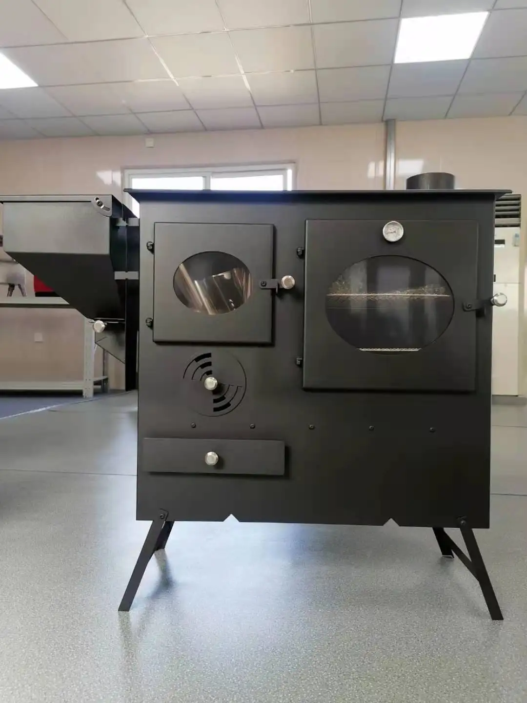 OEM high standard pellet stove garden heaters cooking stove with oven