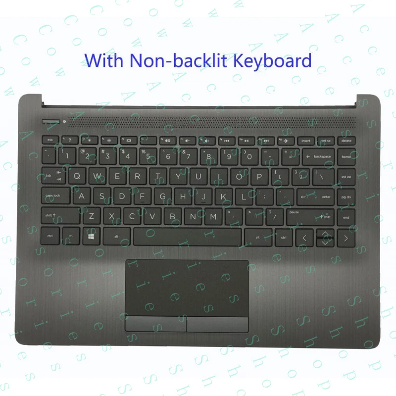 PP+ Palmrest For HP 14T-CM 14Z-CM 14-CK Non-Backlit US keyboard Touchpad L23241-001