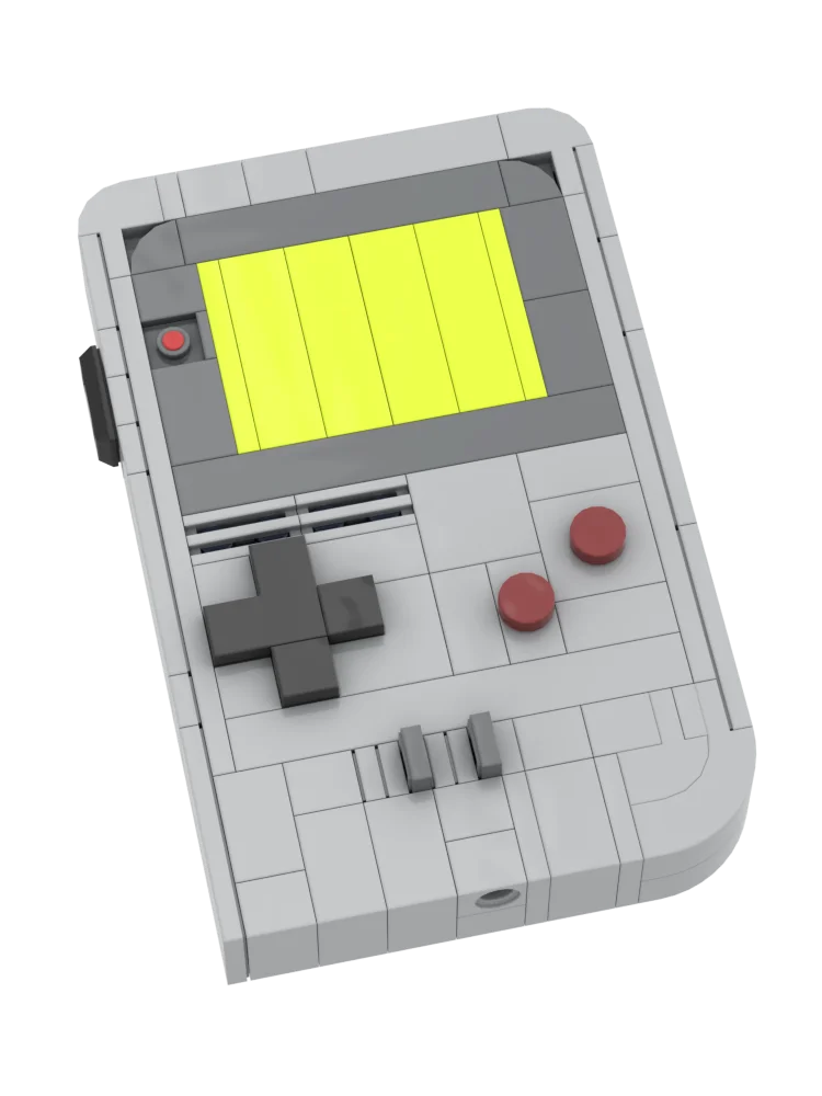 Game Boy Advance Bouwstenen Spelconsole MOC DIY Bricks NES Model Cadeau Speelgoed (onderdelenpakket elektronische handleiding)