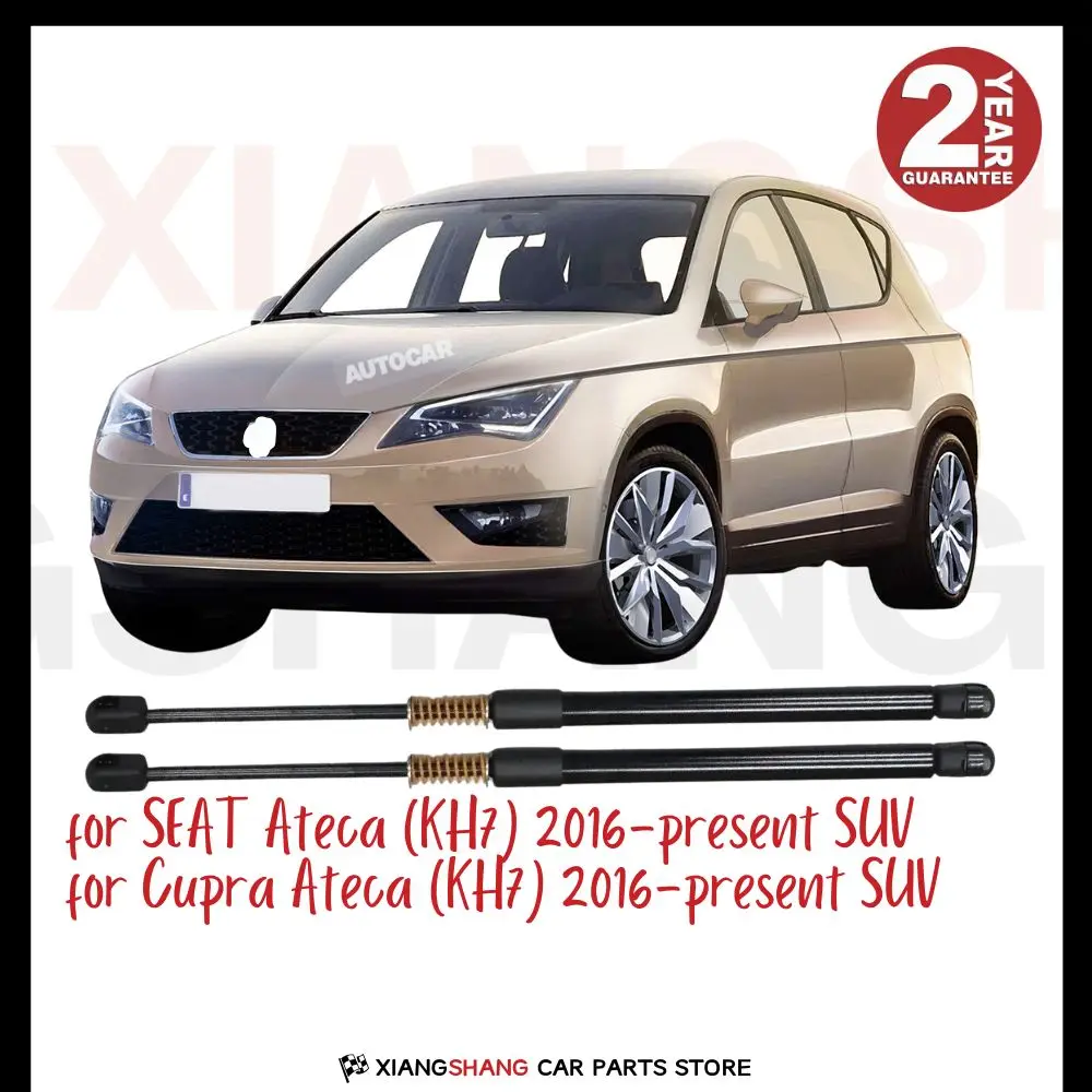 

2pcs Rear Tailgate Damper for SEAT Ateca (KH7) 2016-present SUV Tailgate WITH SPRING Trunk Boot Gas Charged Gas Struts