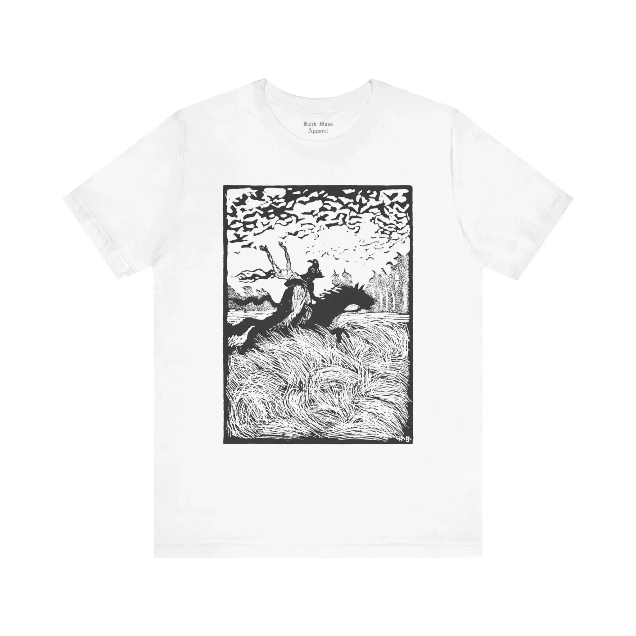 2026 Robert Buzinski T-shirt Vintage Shirt Creepy Art Voodoo T-shirt Witch Gothic Fashion Men's T-shirt Comfortable