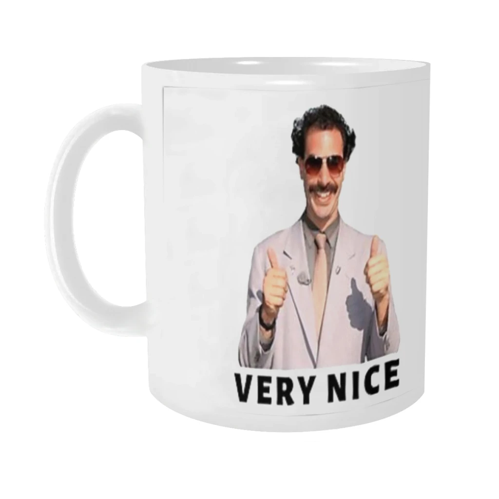 Borat Very Nice Tea Coffee Mugs Bachelorette Party Team Groomsman Cups Wedding Gifts