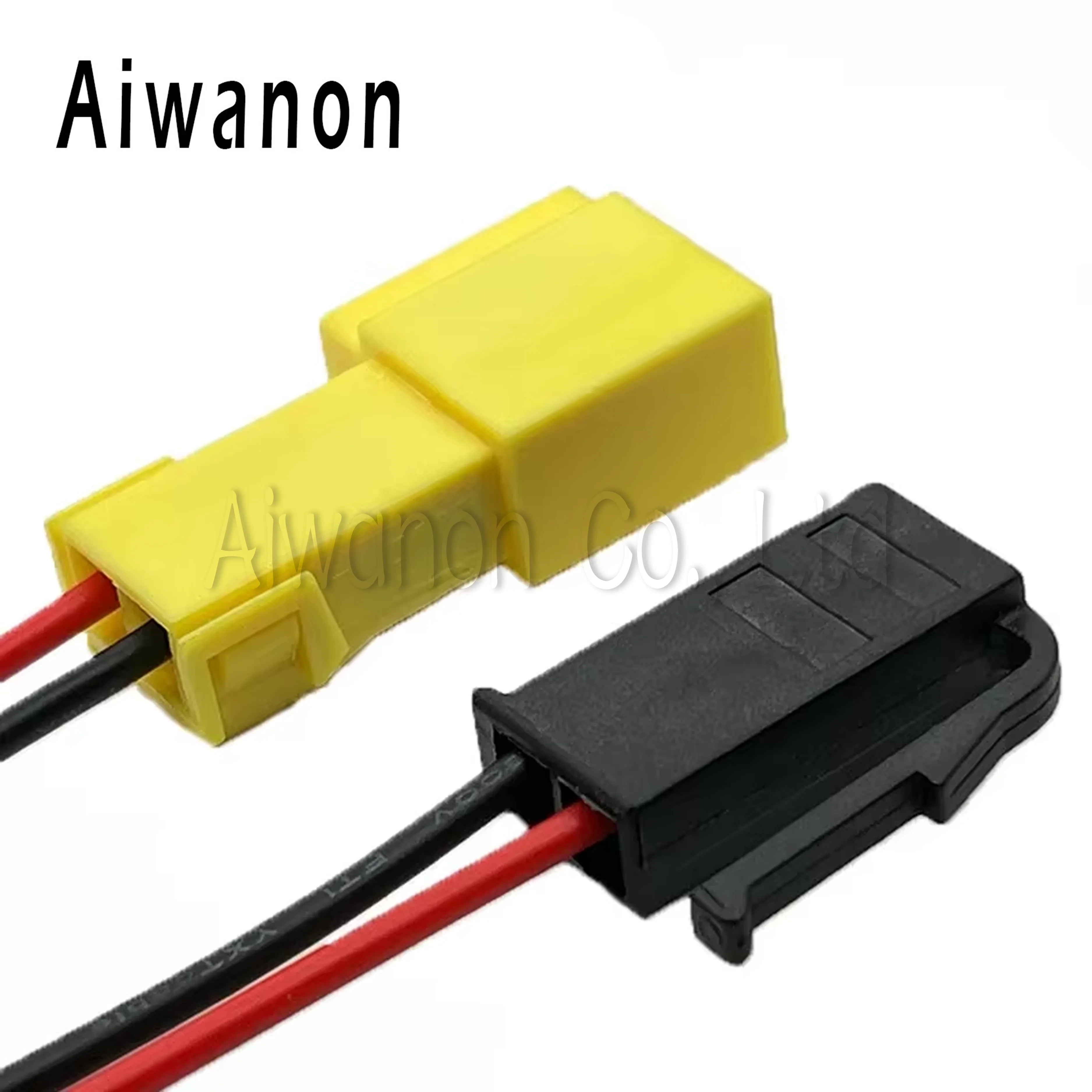 1 Set 2 Pin 2.8mm Car Inner Chamber Light Plug Wiring Harness Automotic Male Female Connector 191906231A 1H0906712