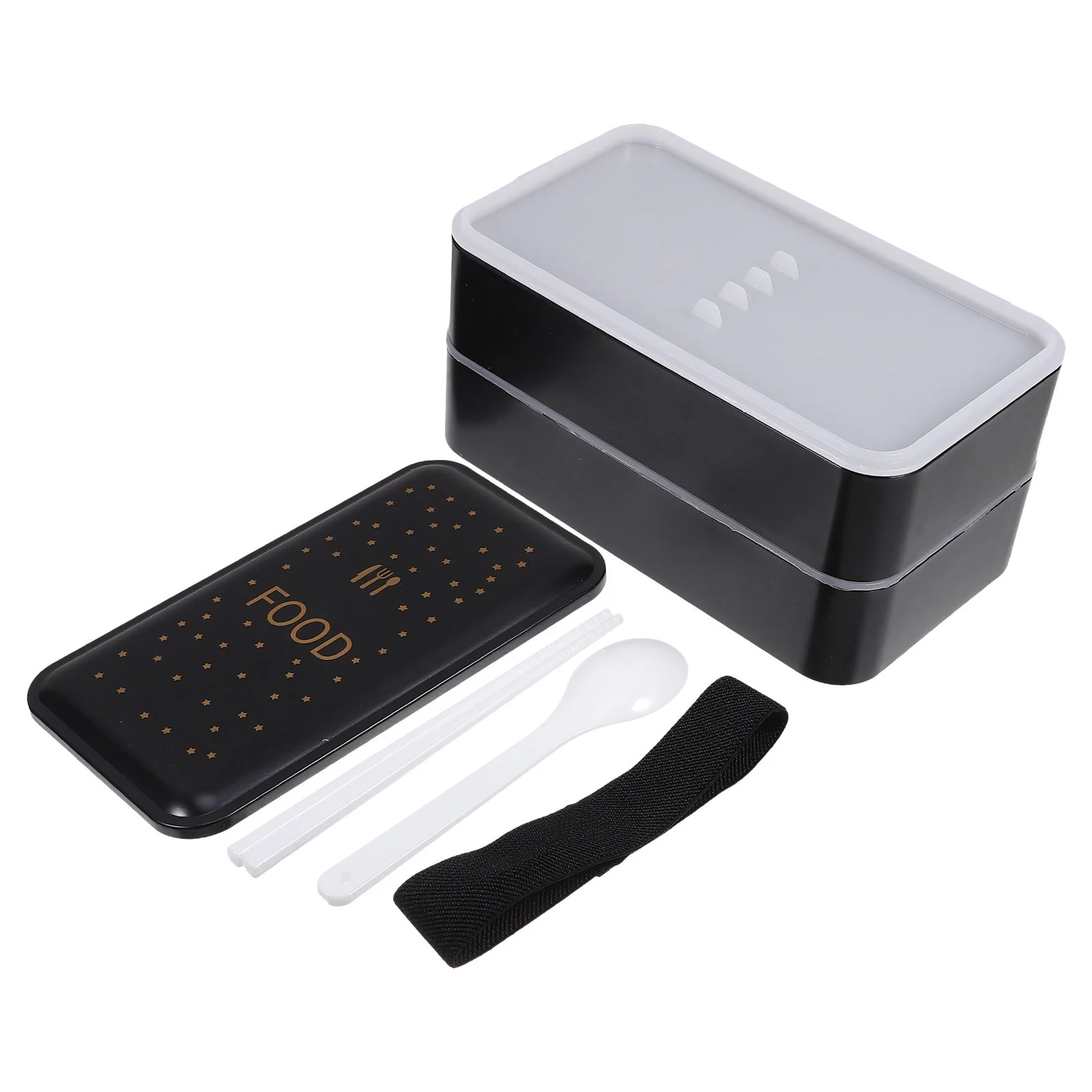 

Double Layer Lunch Box 1200Ml Thickened Leakproof Food Container for Work School Thermal Insulation Bpa Free Plastic Food